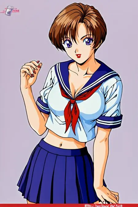 Anime Style,Girl,LoRA,Pony