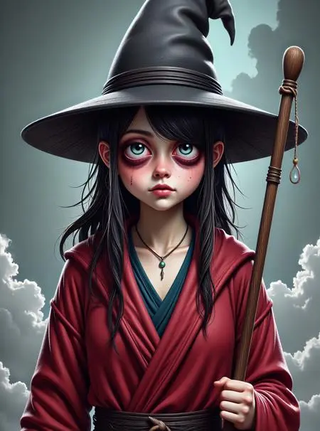 CGI style,Anime Style,Girl,LoRA,FLUX.1