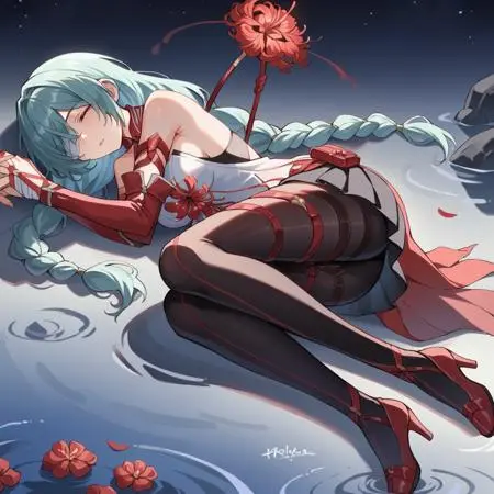 Anime Style,Girl,Object Enhance,LoRA,Pony