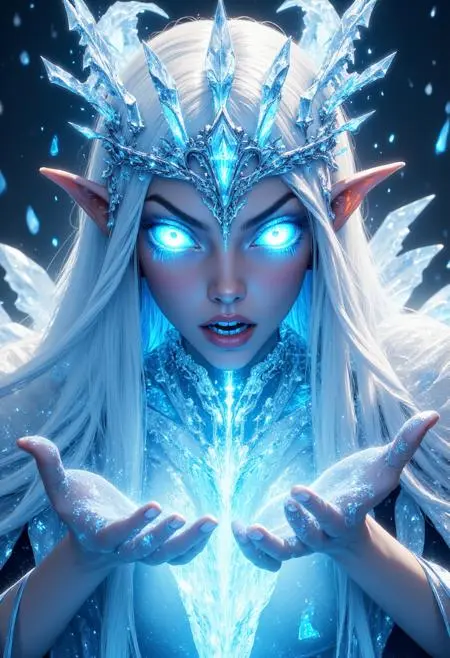 Anime Style,Girl,Element Boost,LoRA,FLUX.1