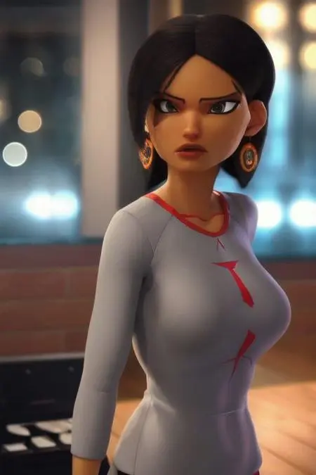 Cartoon style,Anime Character,Girl,LoRA,SD 1.5