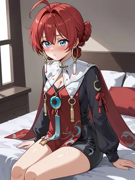 Anime Style,Girl,Physical/Facial feature,LoRA,Pony