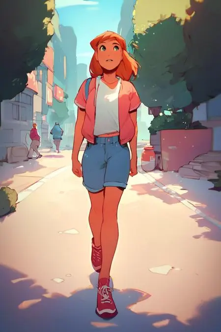 Anime,Anime Character,Girl,LoRA,SDXL