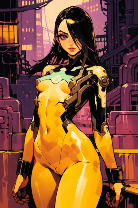 CGI style,Anime Style,Girl,LoRA,SD 1.5