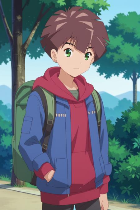 ゲームキャラクター hironori.go-go- Hiro Amanokawa (天ノ河 宙) - Digimon Ghost Game (デジモン