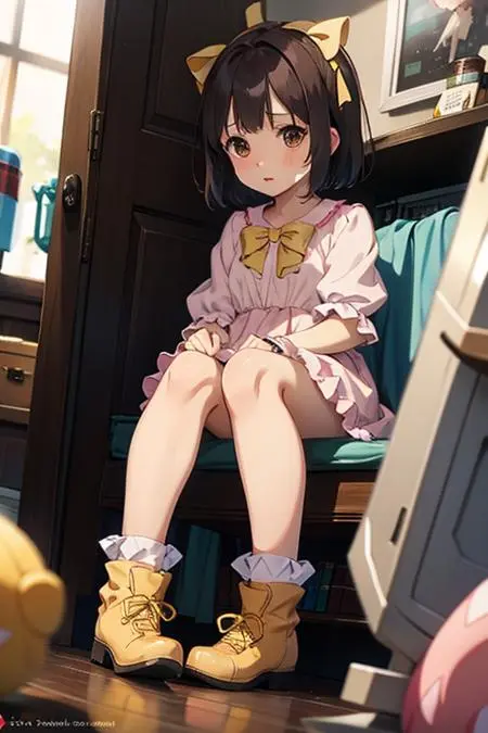 Anime Style,Girl,Style Boost,LoRA,SD 1.5