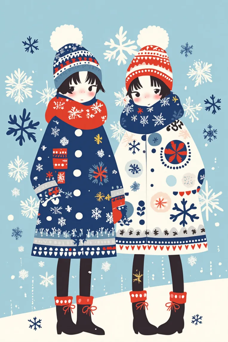 Flat Illustration,Girl,Style Boost,LoRA,FLUX.1