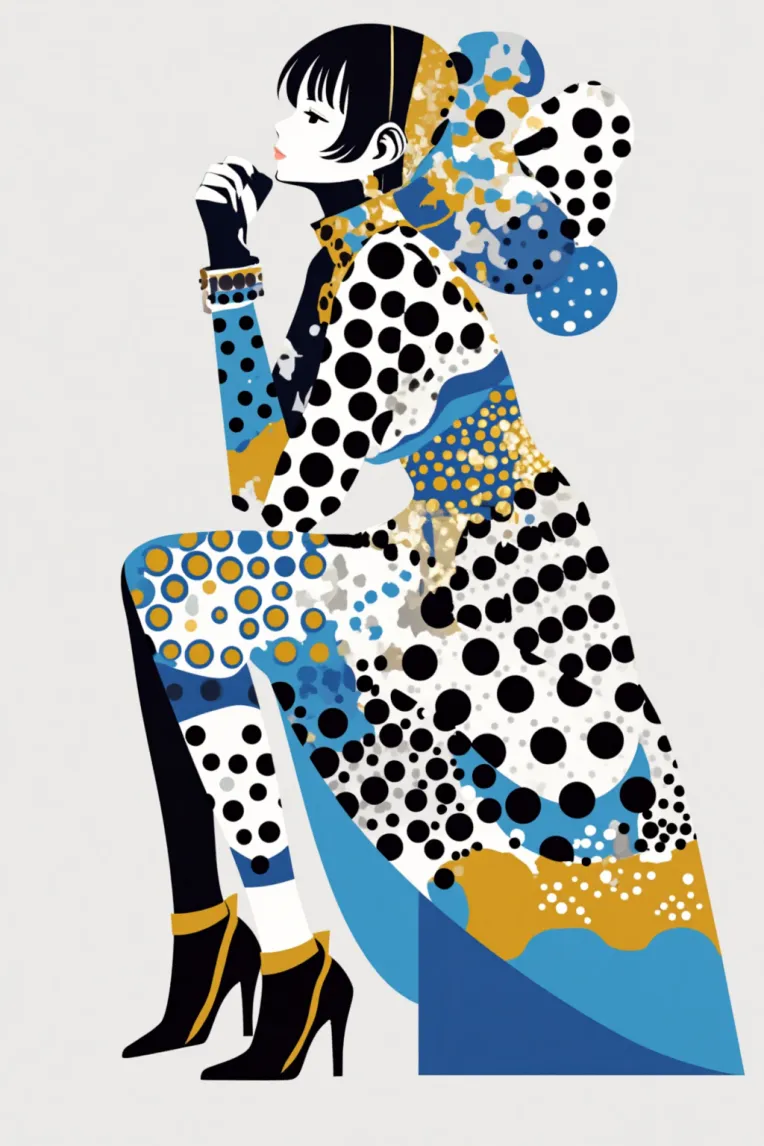 Flat Illustration,Girl,Style Boost,LoRA,FLUX.1