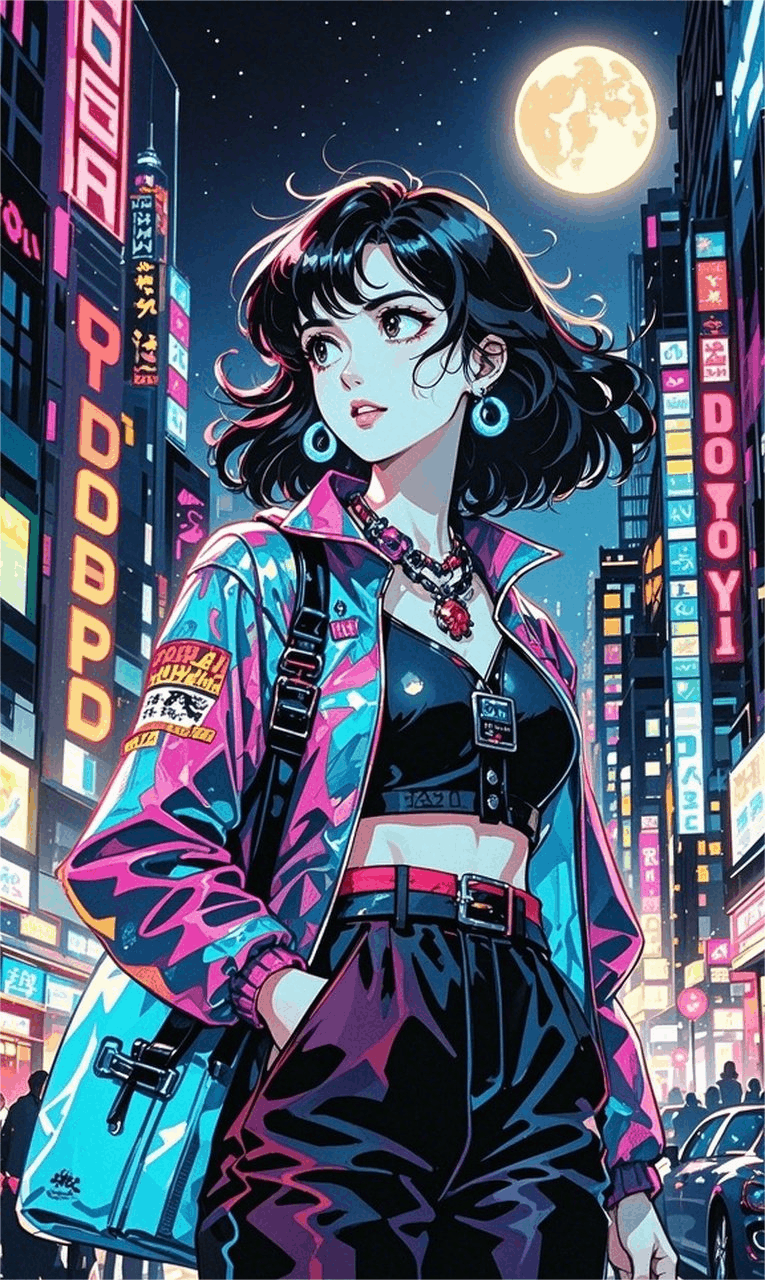 Anime Style,Girl,Object Enhance,LoRA,FLUX.1