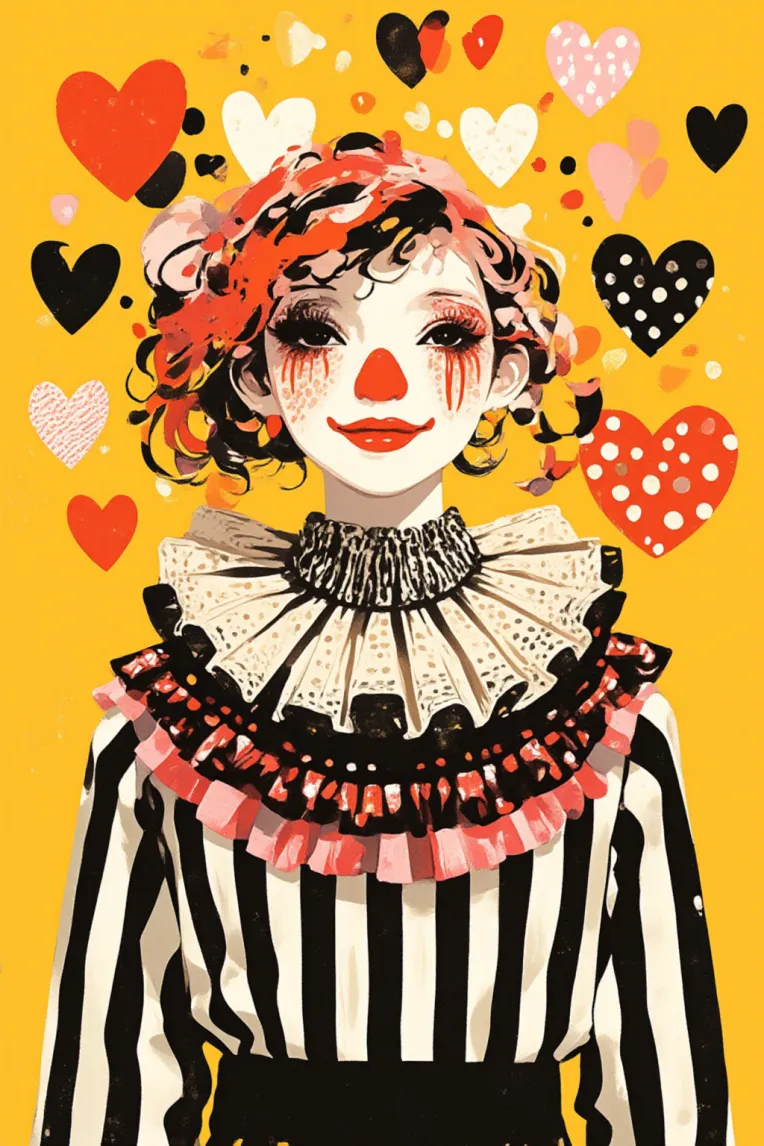 Flat Illustration,Girl,Style Boost,LoRA,FLUX.1