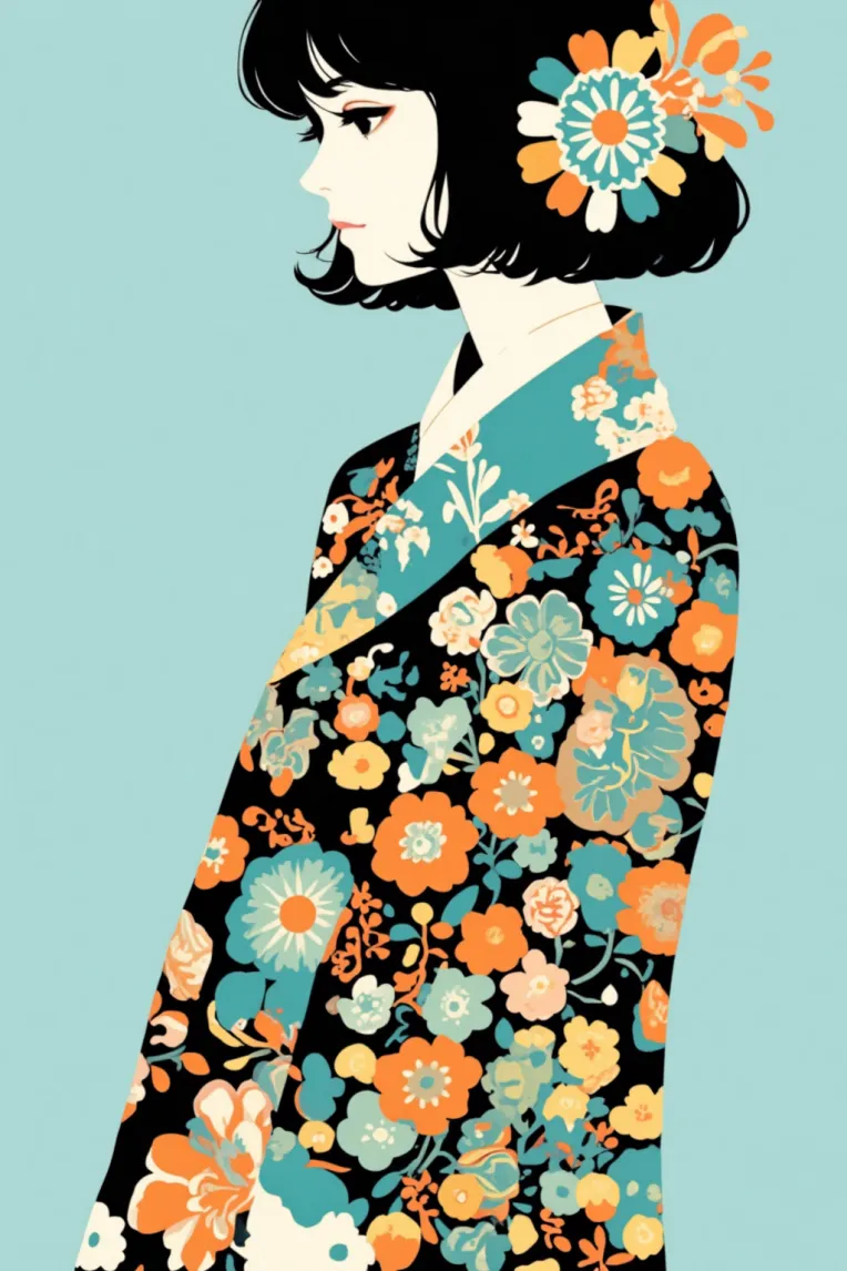 Flat Illustration,Girl,Style Boost,LoRA,FLUX.1