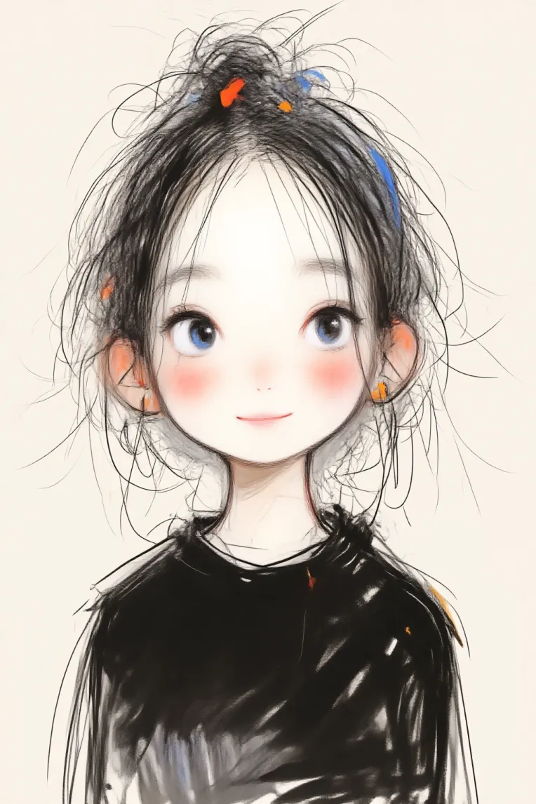 Digital Painting Media,Girl,LoRA,FLUX.1