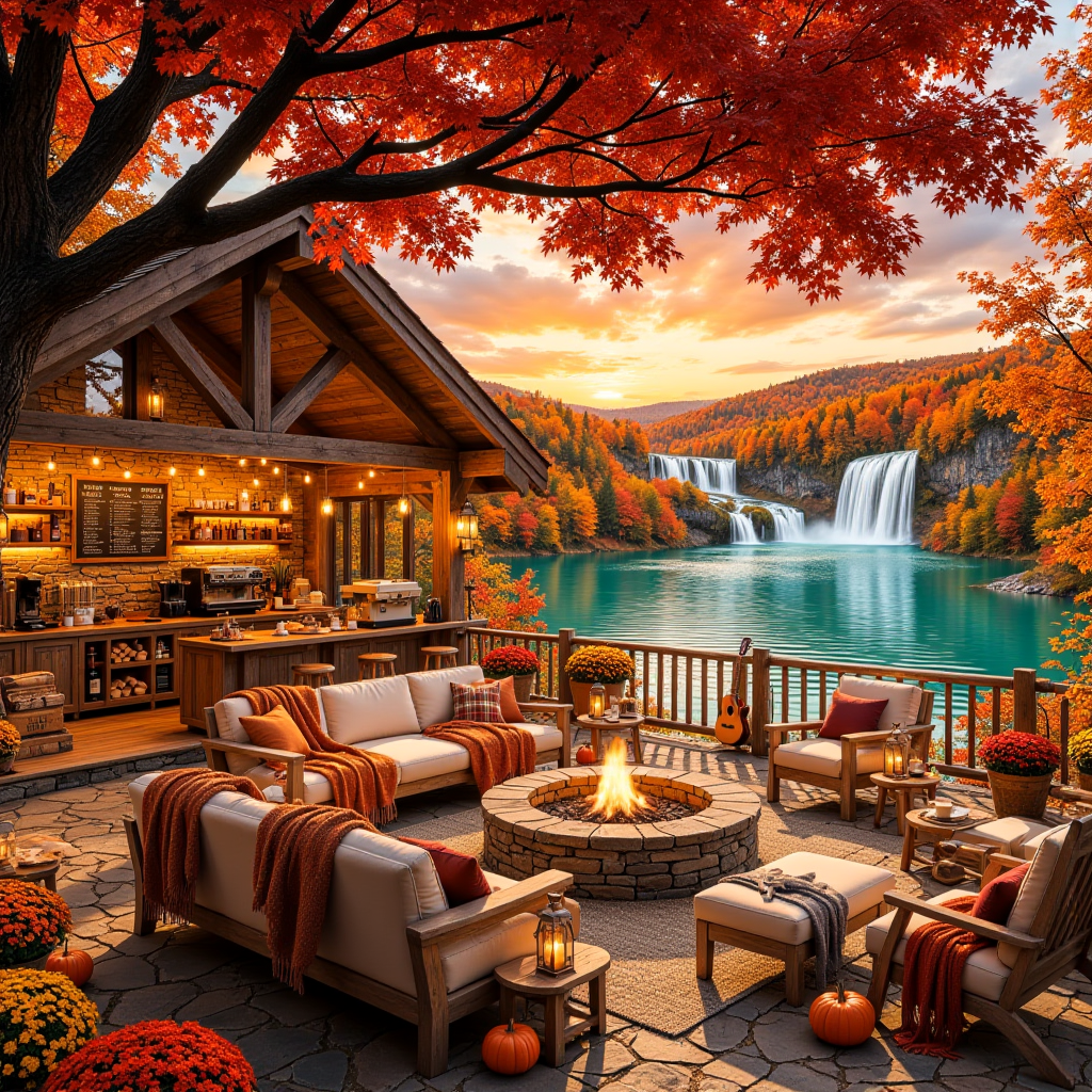 lakeside autumn lakeside autumn