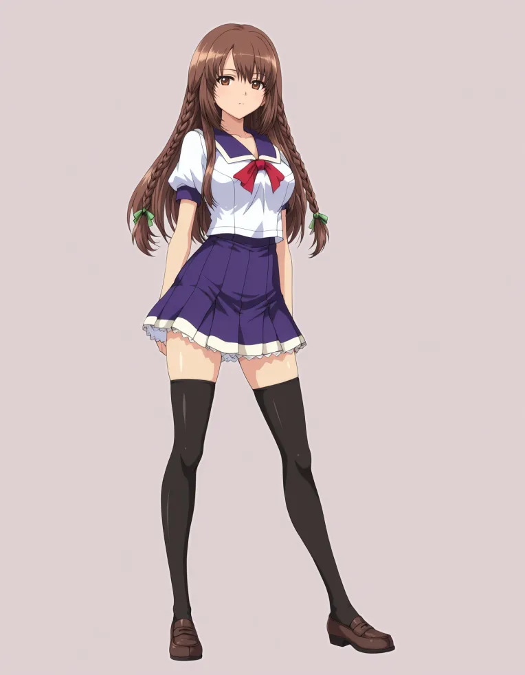 Anime Style,Physical/Facial feature,LoRA,Illustrious