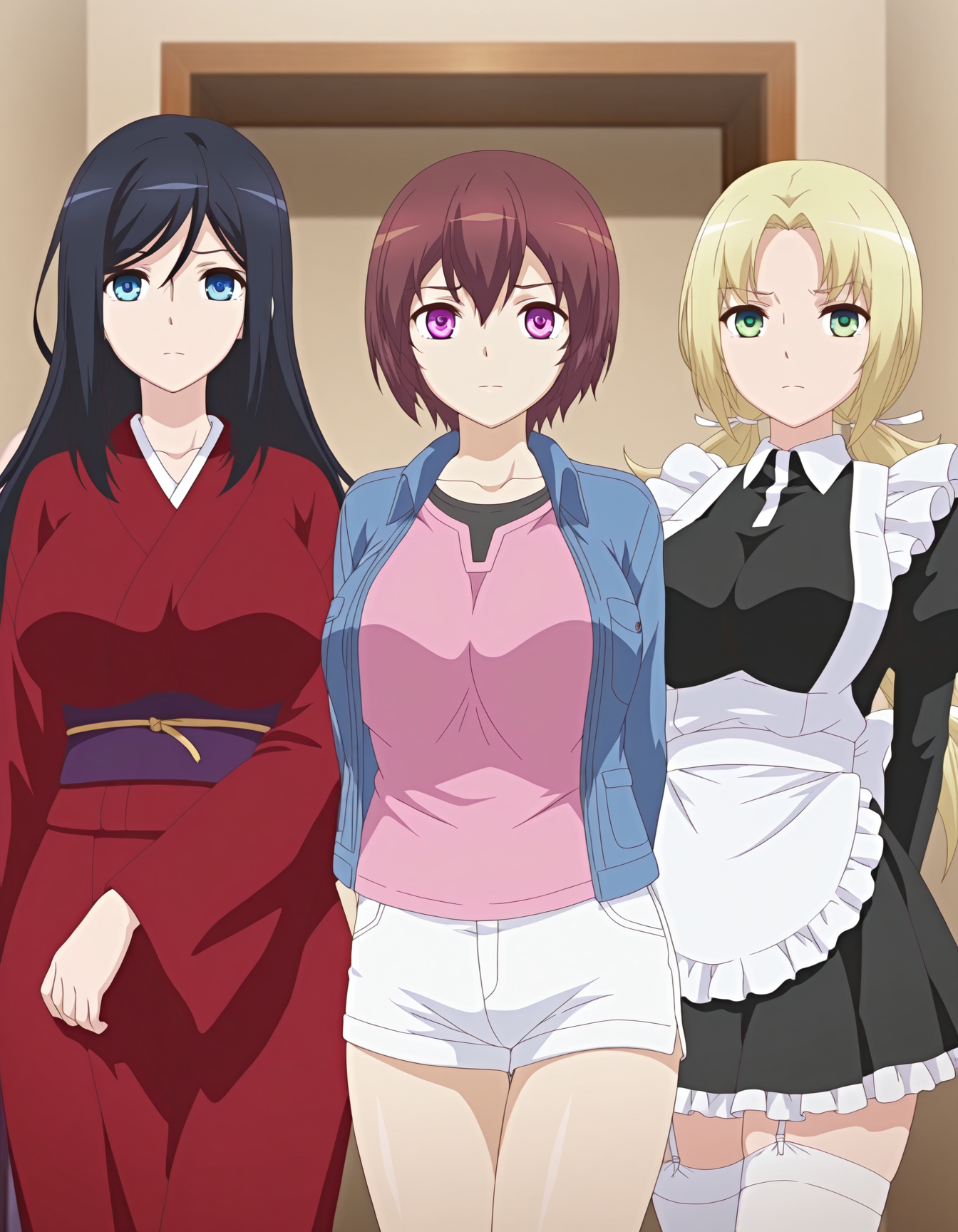 Character Set: [Jitaku Keibiin 2: Haibara-ke no Ketsuzoku (OVA)] 自宅警備員2 灰原家の血族
