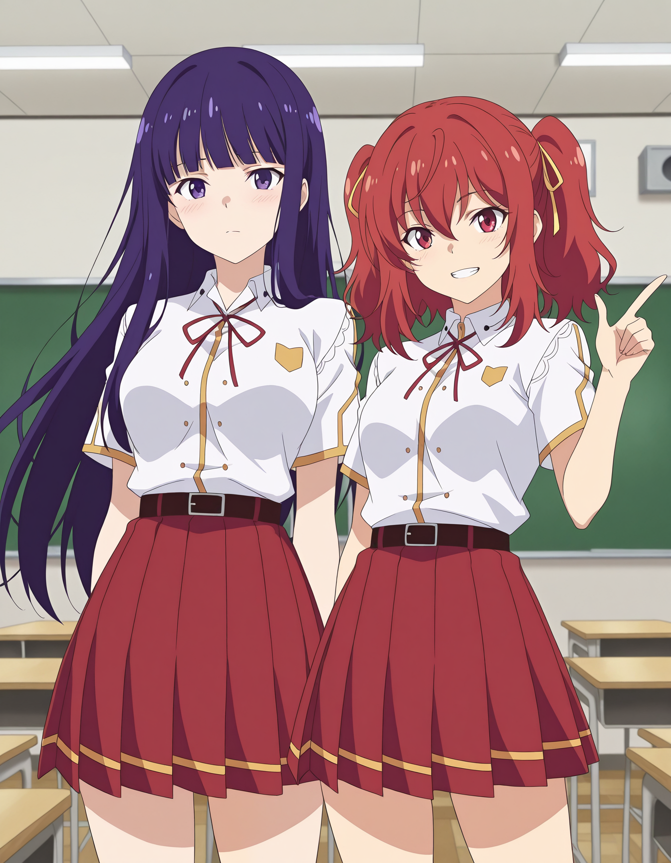Megumi & Misa: [Kimekoi! Takane no Hana to Osananajimi ga Kimatta Riyuu (OVA)] キメ恋！ 高嶺の華と幼なじみがキマった理由