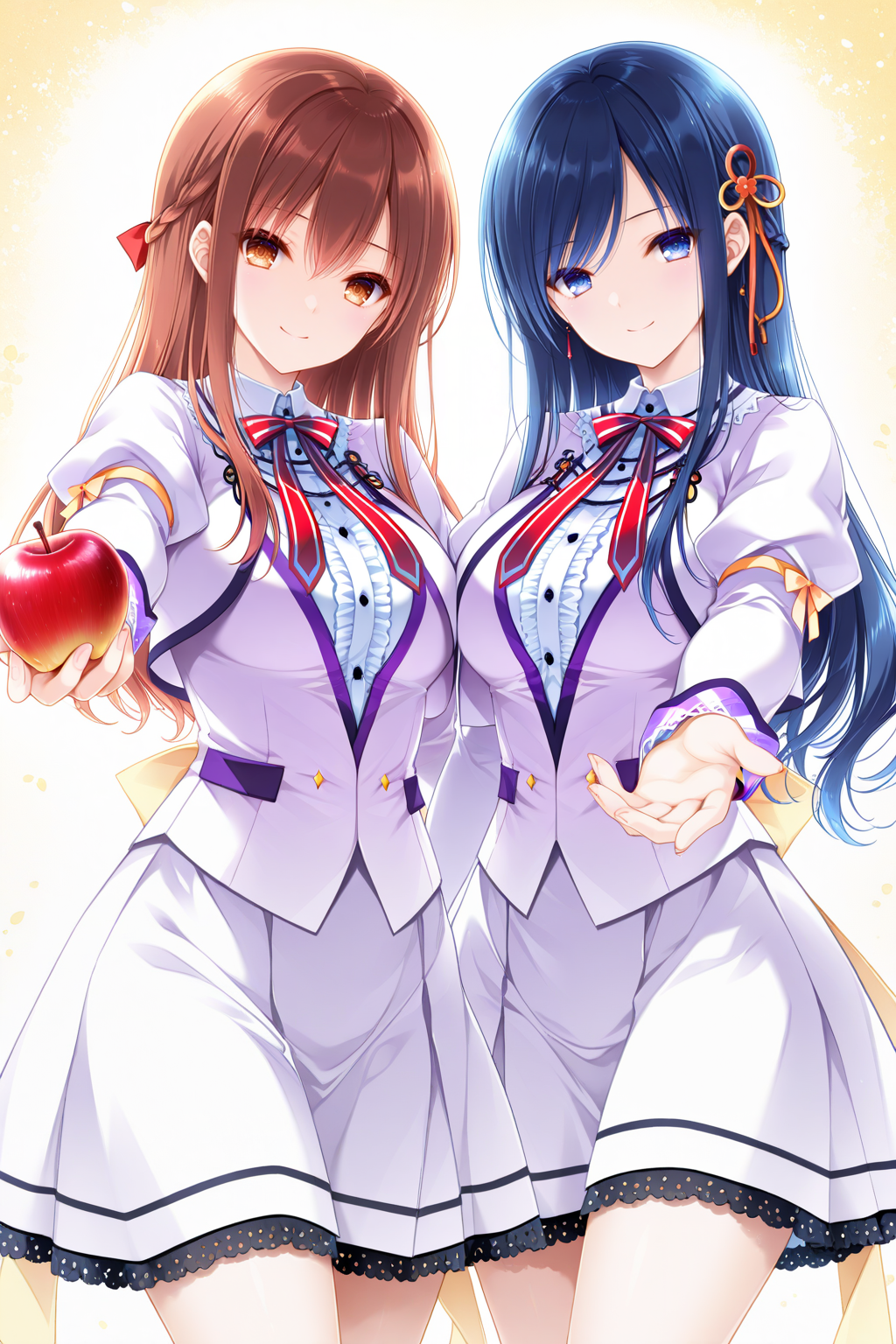 [character]Ensemble Asakura Chihiro & Makise Satsuki, 2girls in same frame / 音符社 牧濑皋月 & 朝仓千弘 同框LORA v1.0