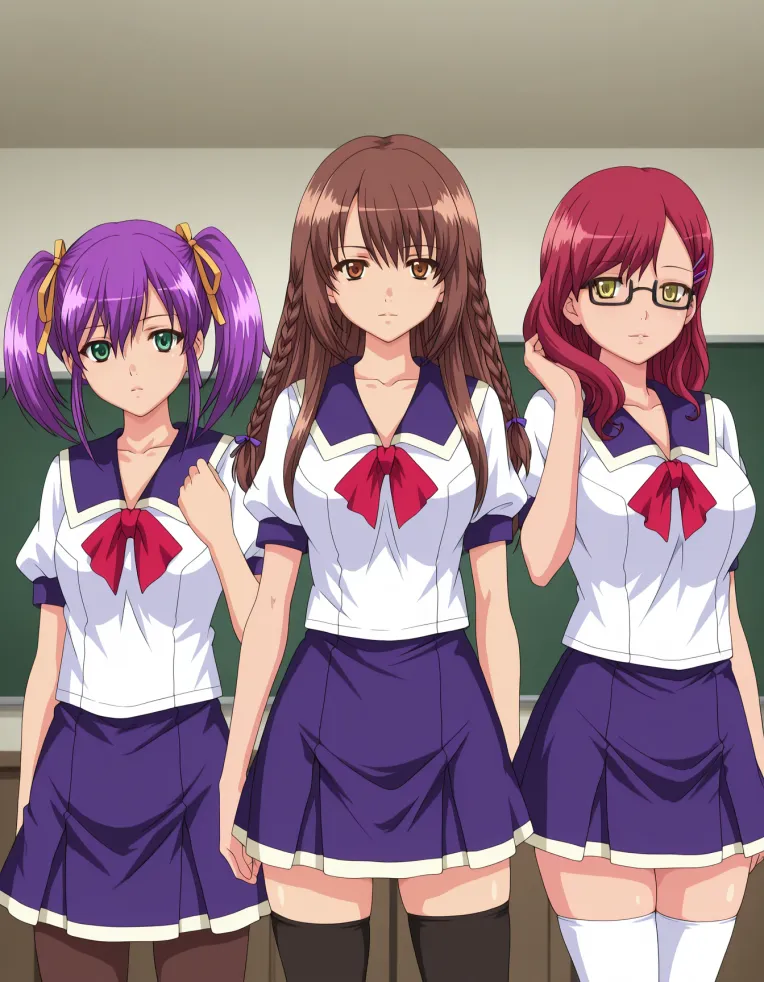 Anime Style,Physical/Facial feature,LoRA,Illustrious
