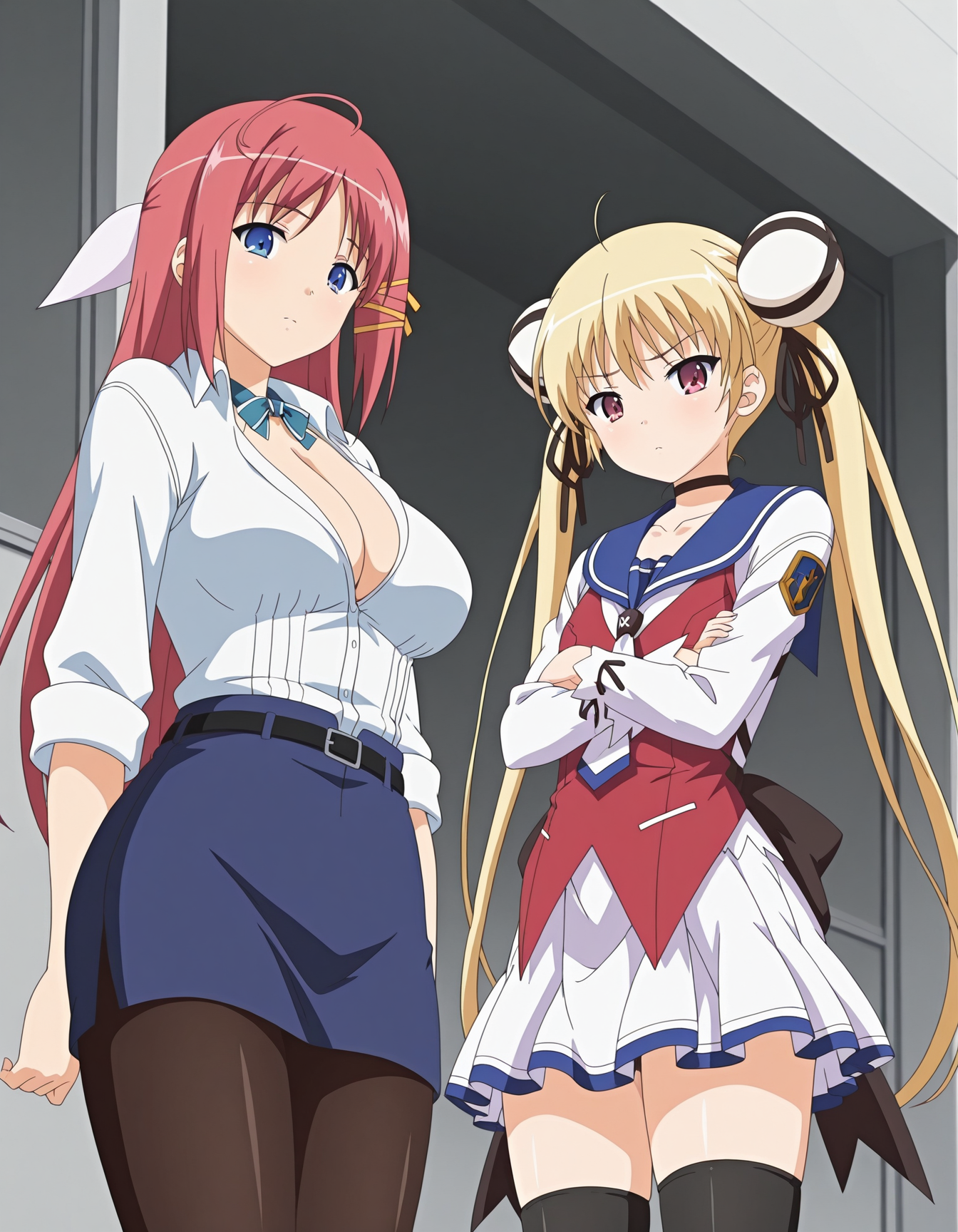 Atsuko & Yui: [Machigurumi no Wana: Hakudaku ni Mamireta Shitai (OVA)] 町ぐるみの罠：白濁にまみれた肢体