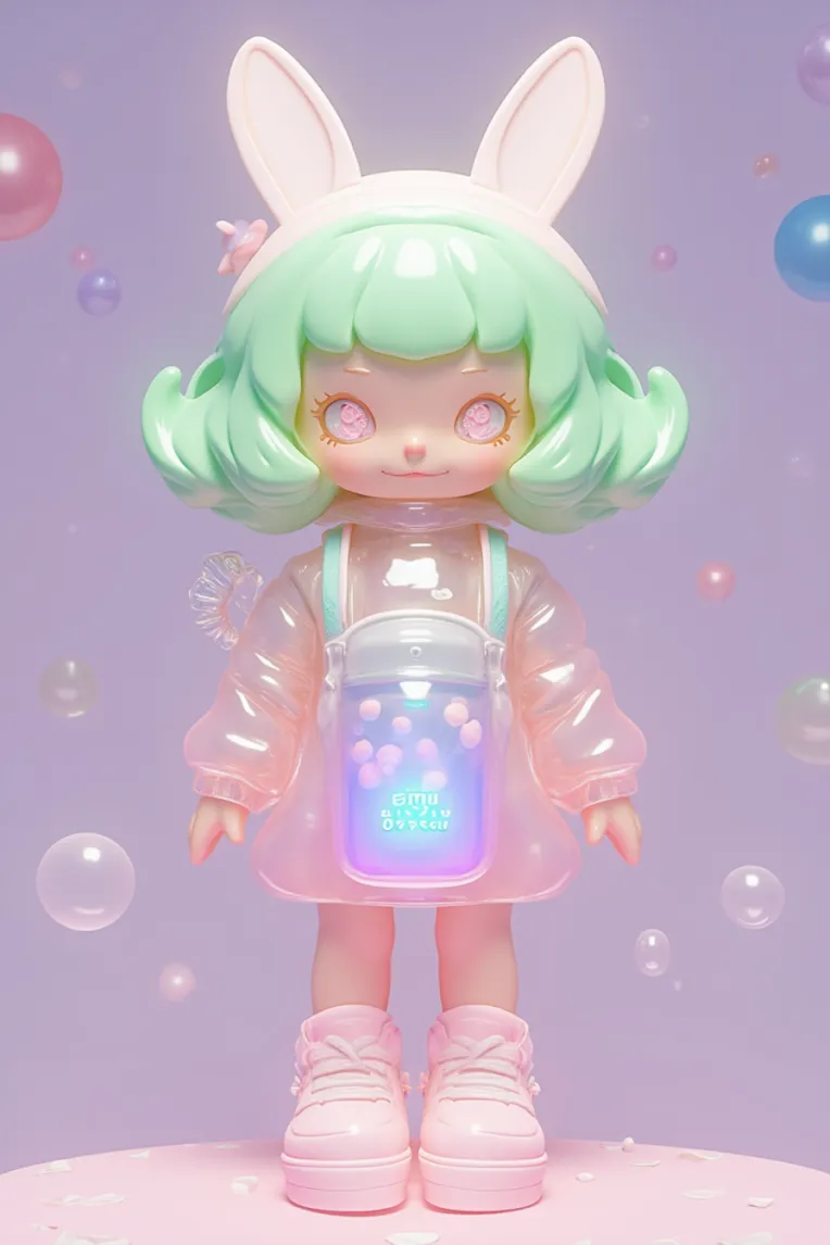 CGI style,Girl,Style Boost,LoRA,FLUX.1