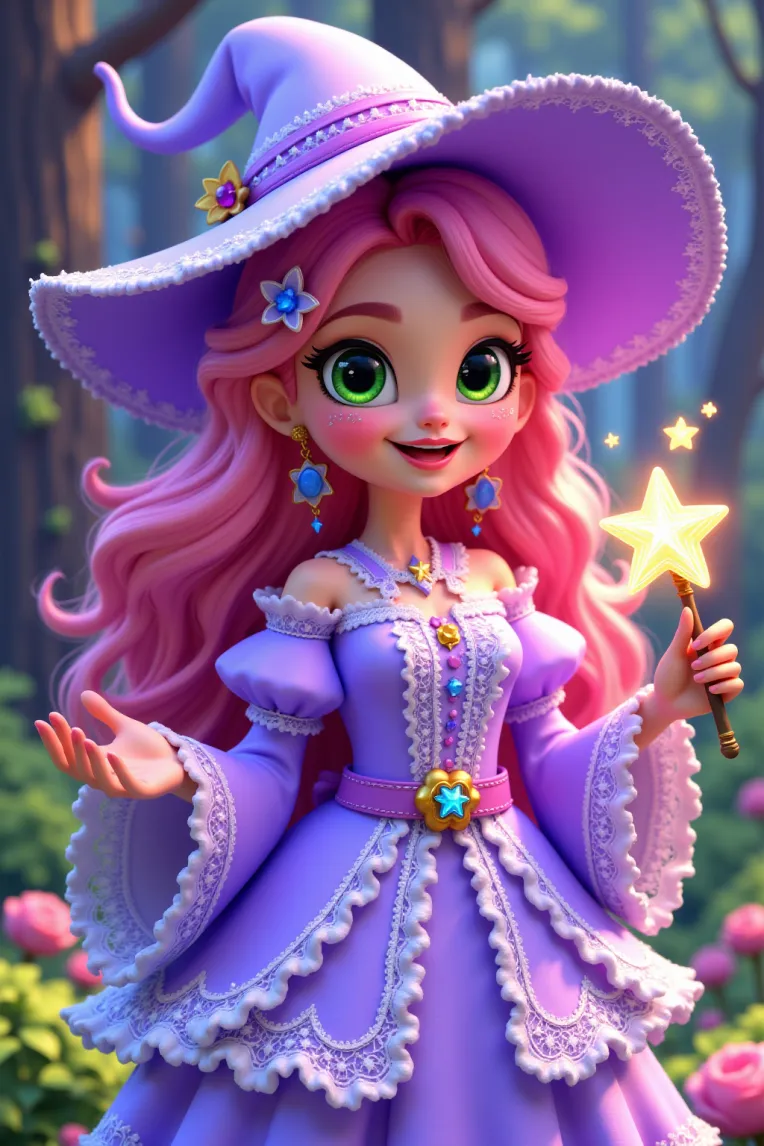 Cartoon style,Girl,Object Enhance,LoRA,FLUX.1