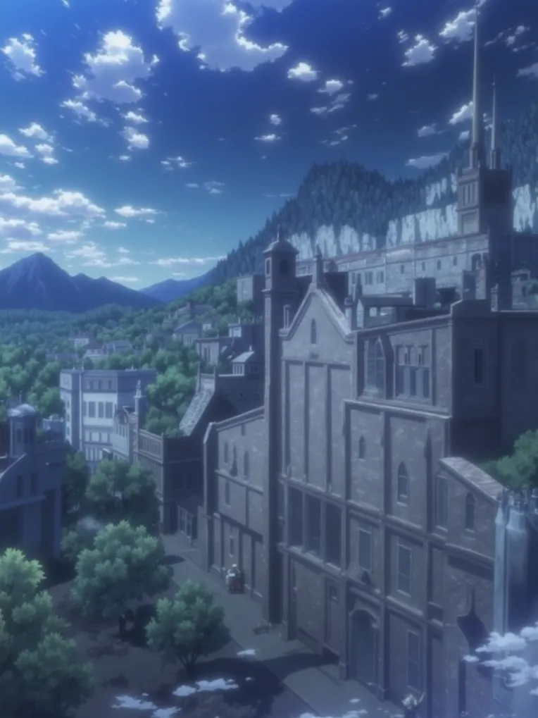 Anime Style,Building,Style Boost,LoRA,FLUX.1