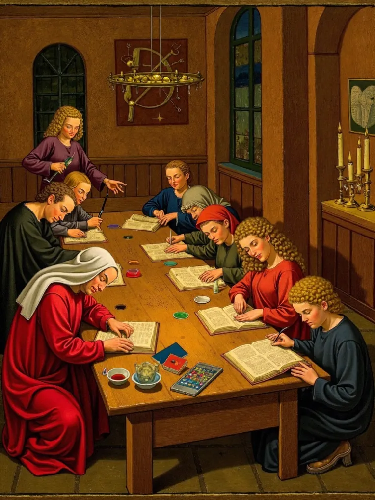 Traditional Painting Media,Girl,Style Boost,LoRA,FLUX.1