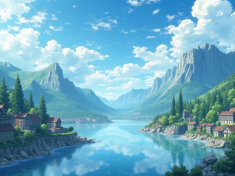 Anime Style,Building,Style Boost,LoRA,FLUX.1