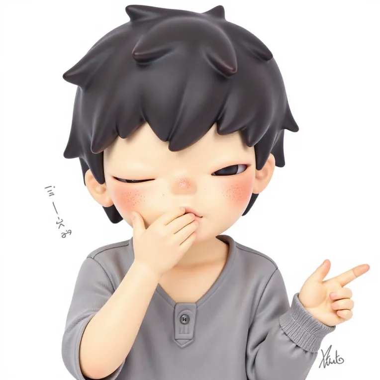 Cartoon style,Boy,Object Enhance,LoRA,FLUX.1