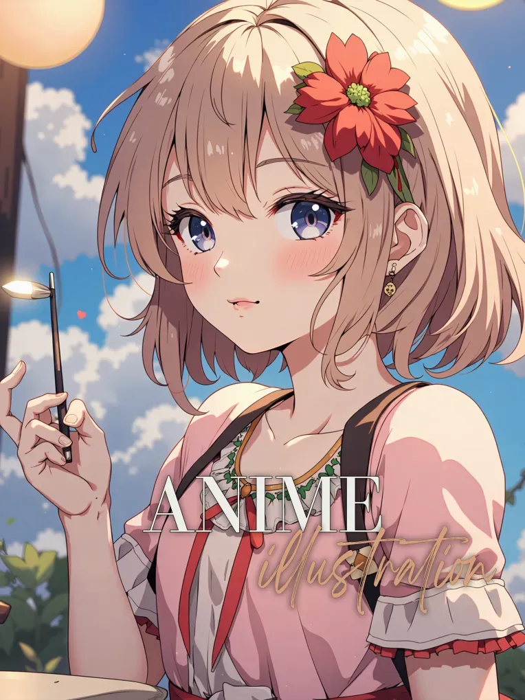 Anime Style,Girl,Style Boost,LoRA,FLUX.1