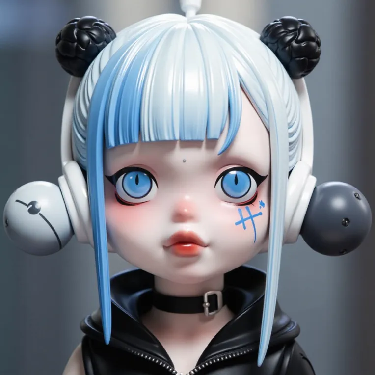 Cartoon style,Girl,Object Enhance,LoRA,FLUX.1