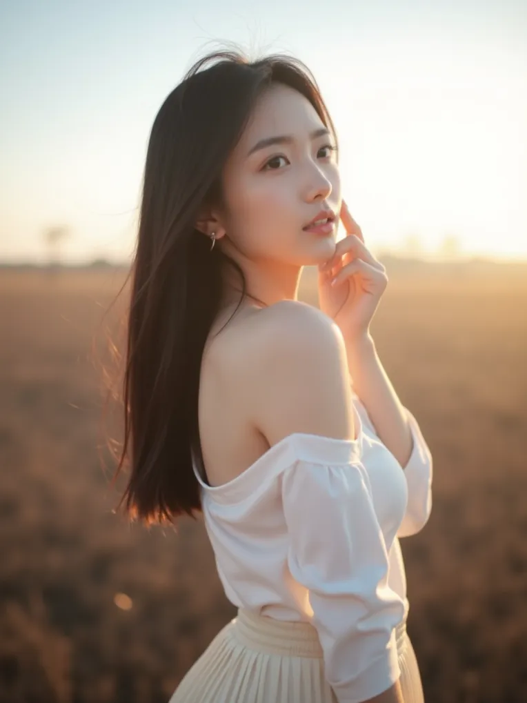 Portrait Photography,Girl,Physical/Facial feature,Checkpoint,FLUX.1