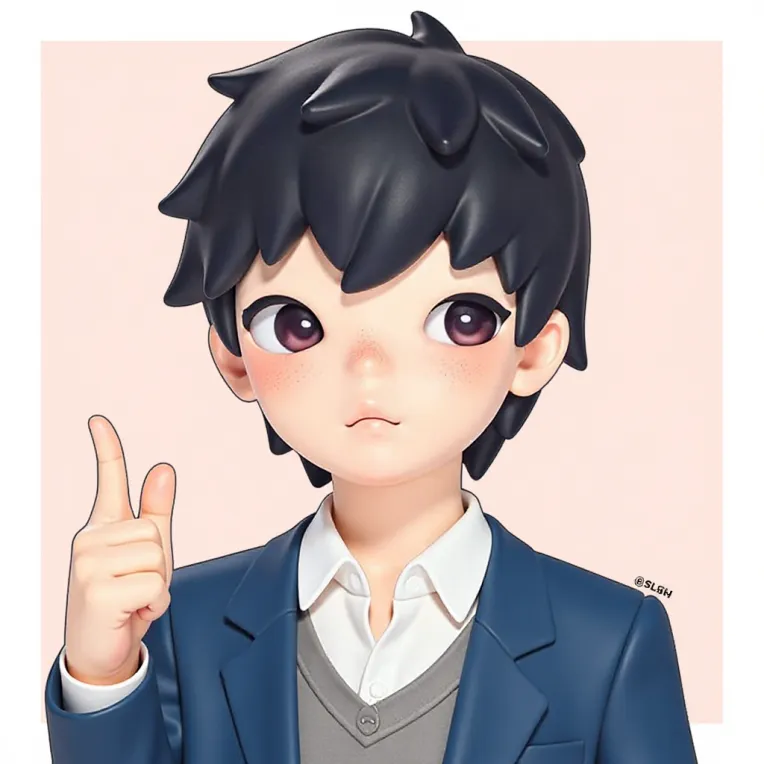 Cartoon style,Boy,Object Enhance,LoRA,FLUX.1