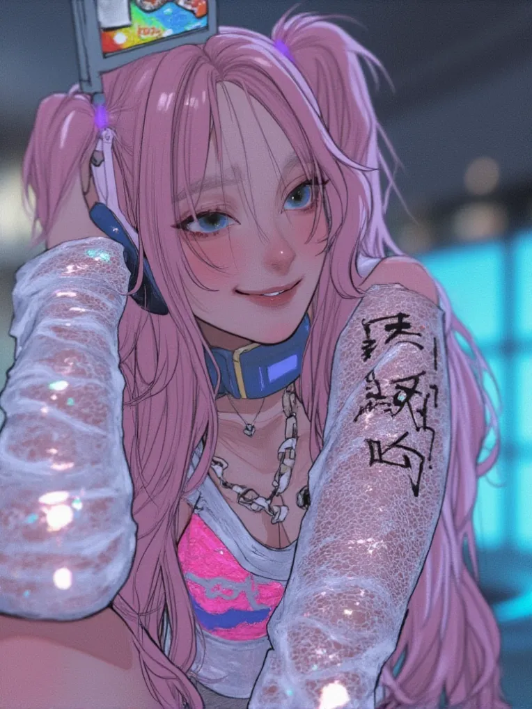 CGI style,Anime Style,Girl,LoRA,FLUX.1