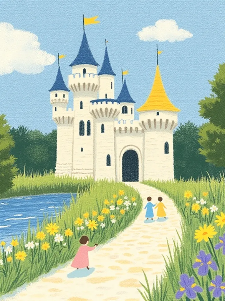 Traditional Painting Media,Girl,Object Enhance,LoRA,FLUX.1