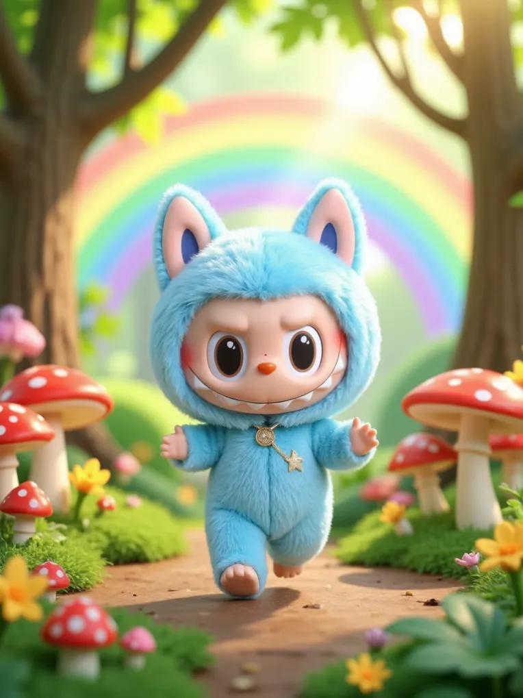 Cartoon style,Physical/Facial feature,Toy,LoRA,FLUX.1