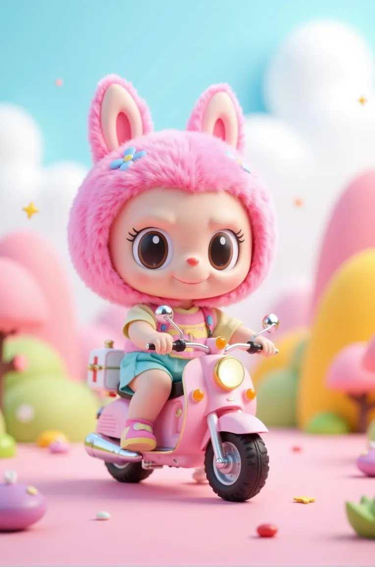 Cartoon style,Physical/Facial feature,Toy,LoRA,FLUX.1