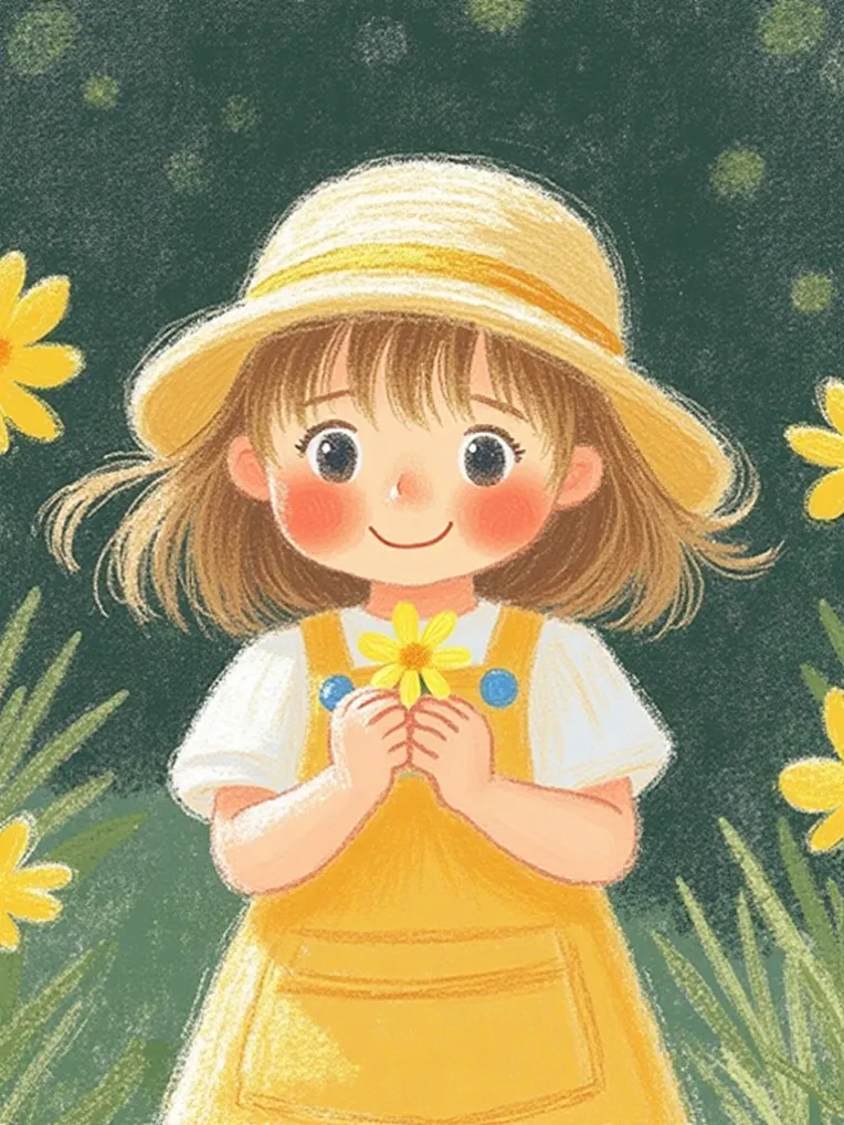 Traditional Painting Media,Girl,Object Enhance,LoRA,FLUX.1