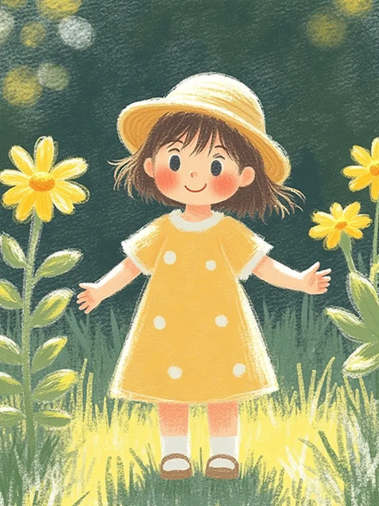 Traditional Painting Media,Girl,Object Enhance,LoRA,FLUX.1