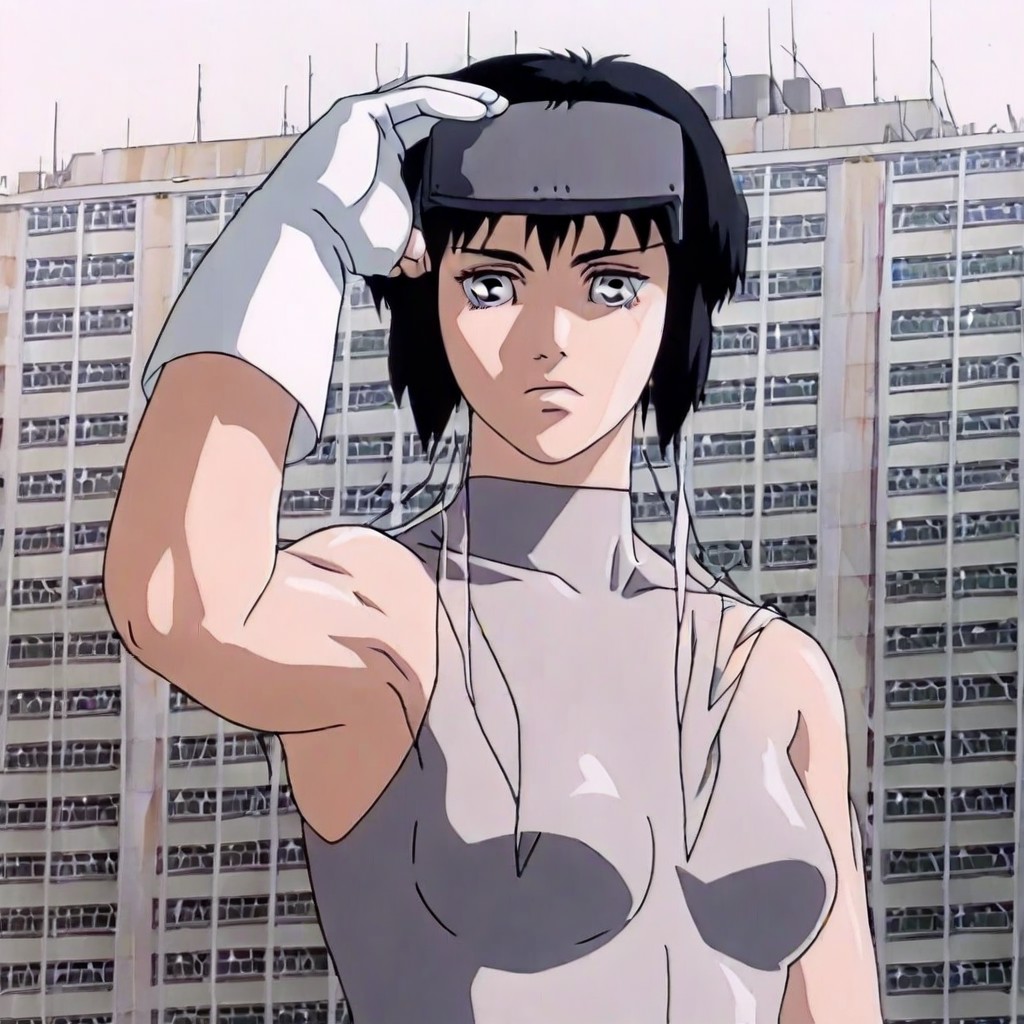 Motoko Kusanagi Ghost In The Shell v1