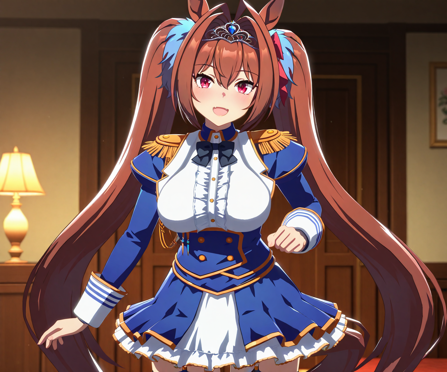 Daiwa Scarlet (Umamusume) in game style 3D ILL-v2