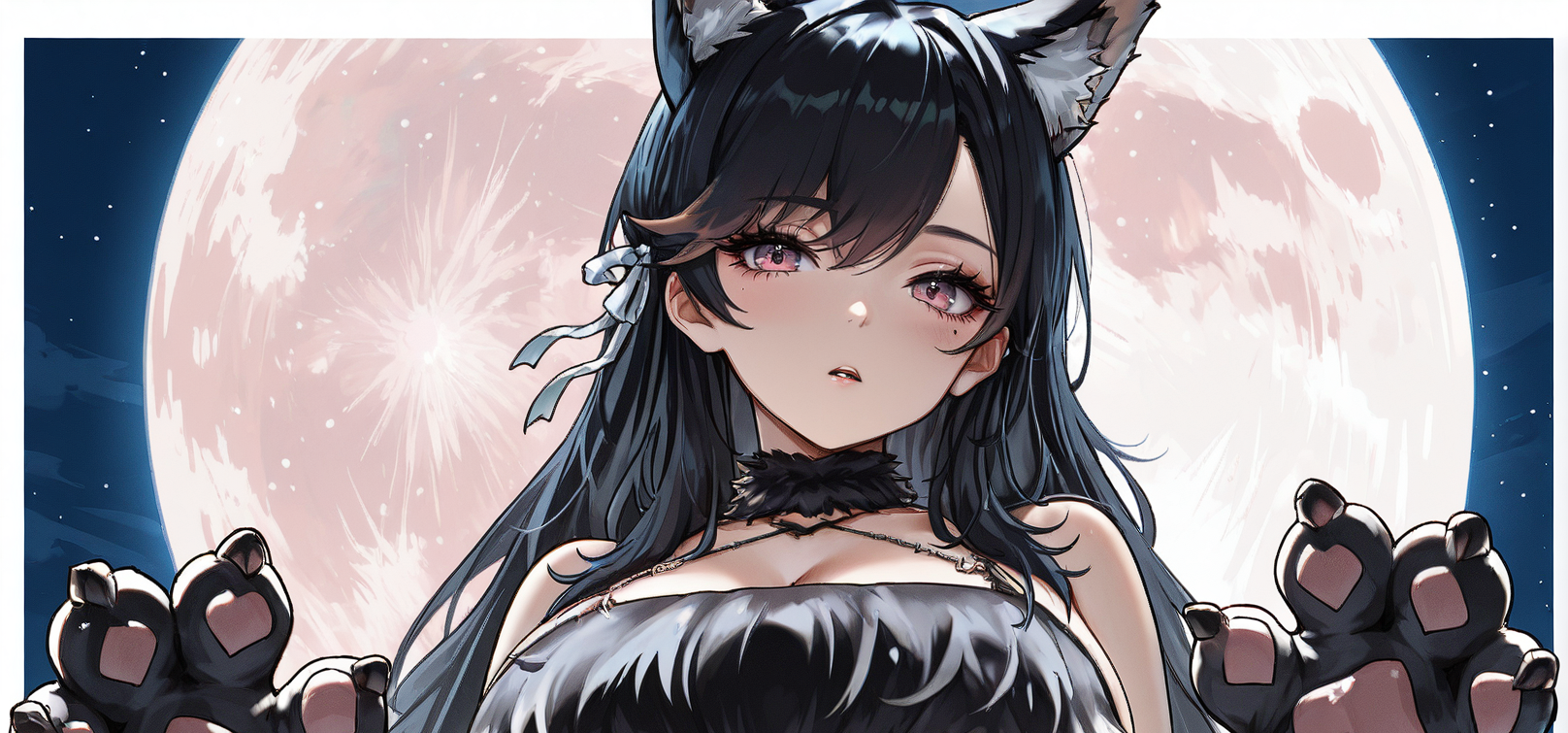LoRA / illustriousXL / Atago (full moon's feral wolf) from Azur Lane (Cosplay+Character) 1.0