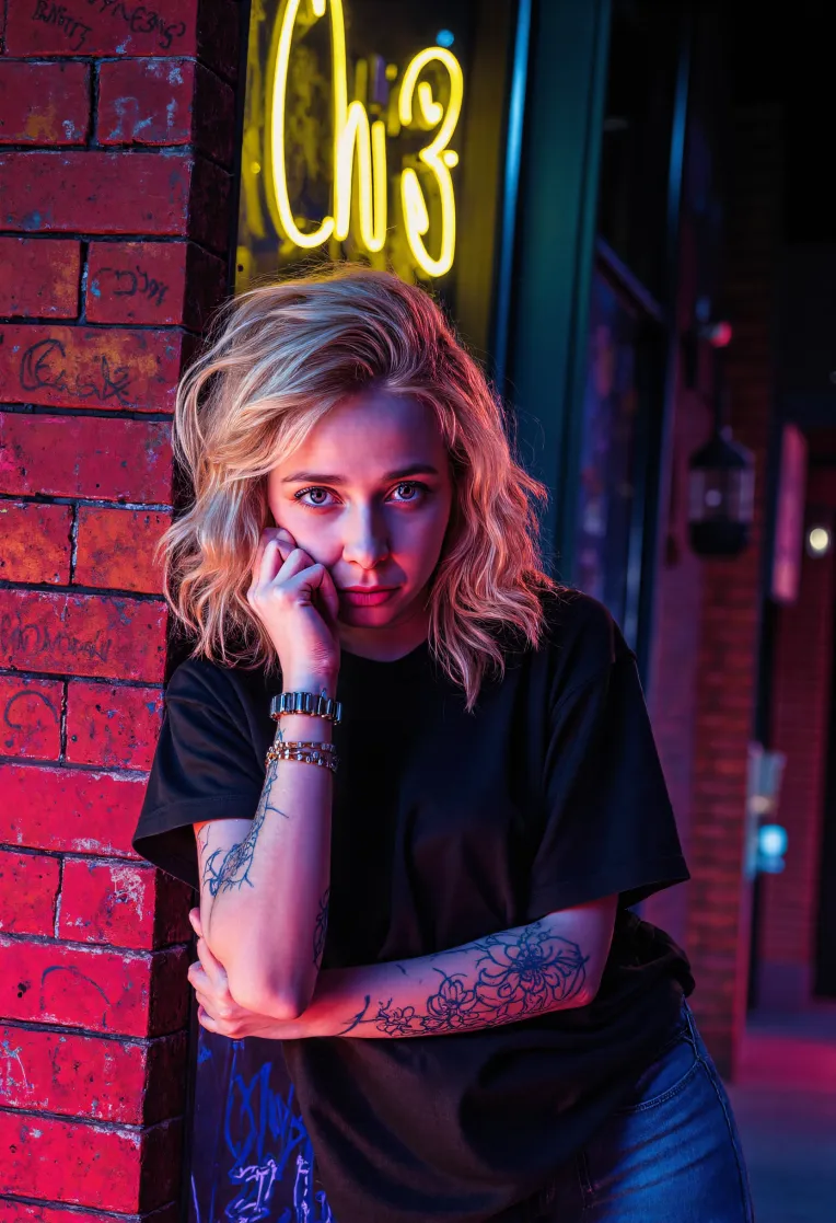 Street Photography,Girl,Style Boost,LoRA,FLUX.1