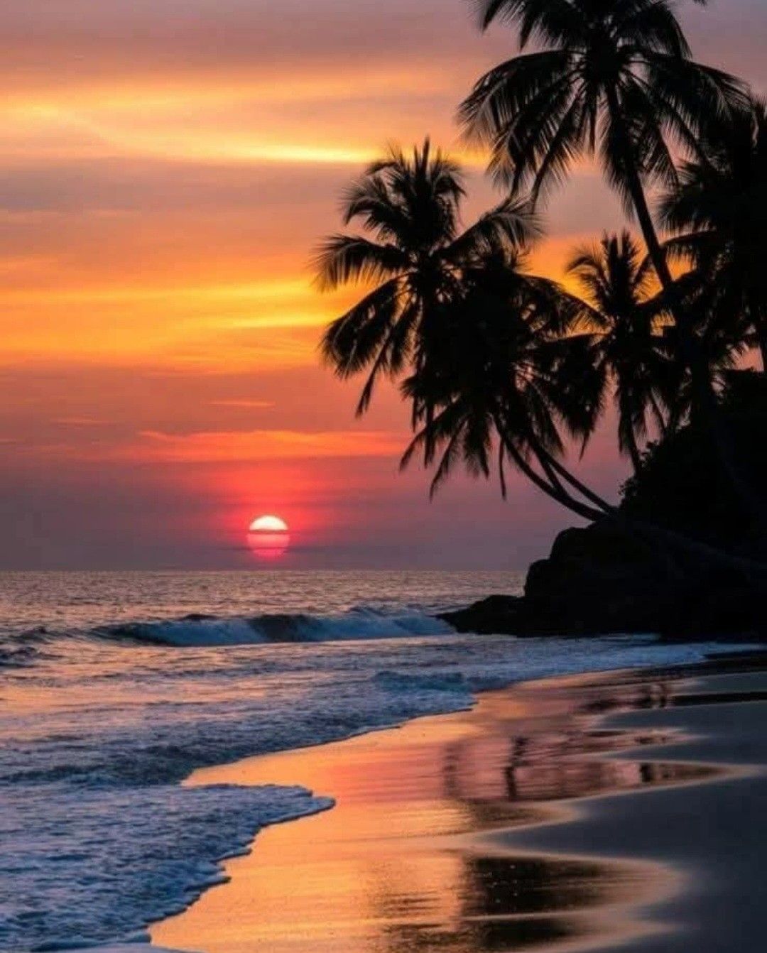 biển hoàng hôn thuần biển hoàng hôn
