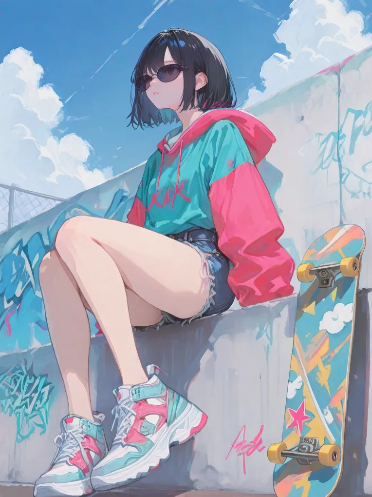 Anime Style,Girl,Physical/Facial feature,Checkpoint,Illustrious