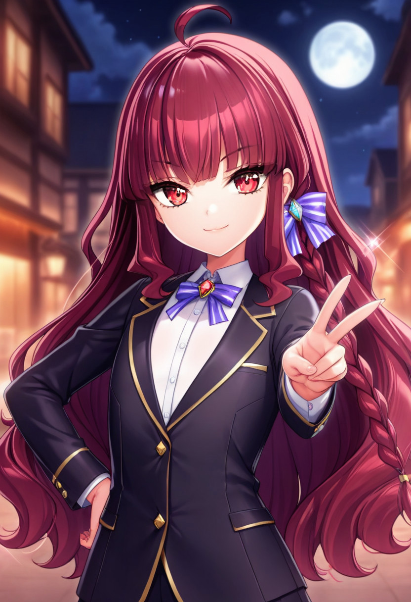 Safia Lancaster (Motto! Haramase! Honoo no Oppai Isekai Oppai Spy Gakuen!) v1.0