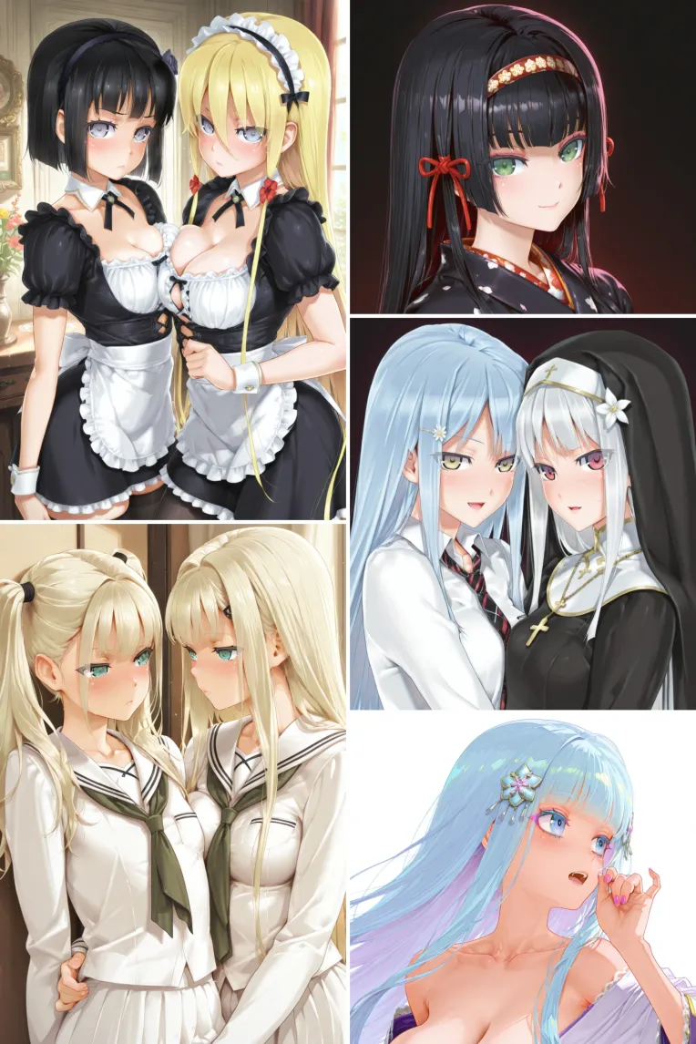 Anime Style,Girl,Physical/Facial feature,LoRA,Illustrious