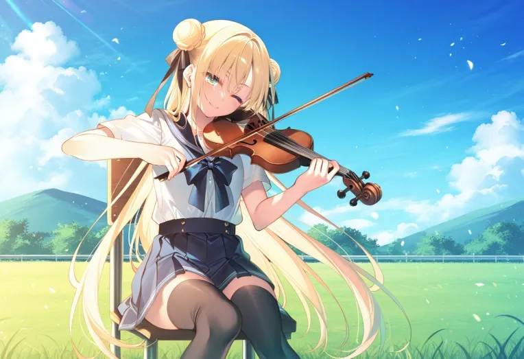 Anime Style,Classic Painting,Girl,LoRA,Illustrious