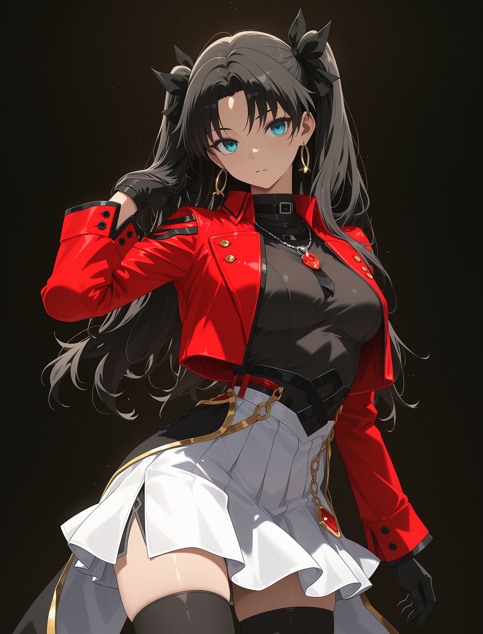 Tohsaka Rin (遠坂 凛) HSR Outfit - Honkai Star Rail x Fate Stay Night | Illustrious