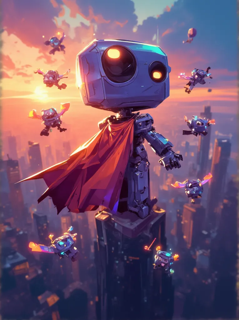 Traditional Painting Media,Mecha,Character,LoRA,FLUX.1